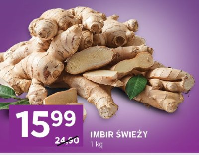 Imbir świeży Stokrotka promocja w Stokrotka