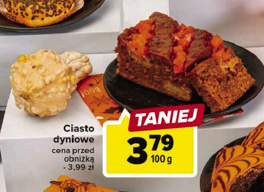 Ciasto dyniowe promocja w Carrefour