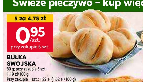 Bułka swojska promocja