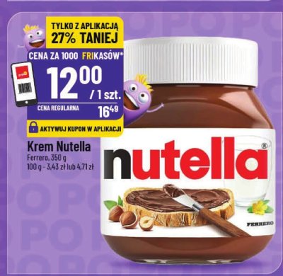 Krem Nutella Ferrero promocja w POLOmarket