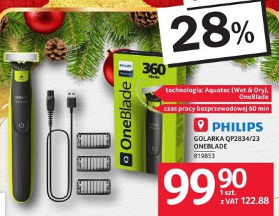Golarka Philips QP2834/23 OneBlade promocja w Selgros