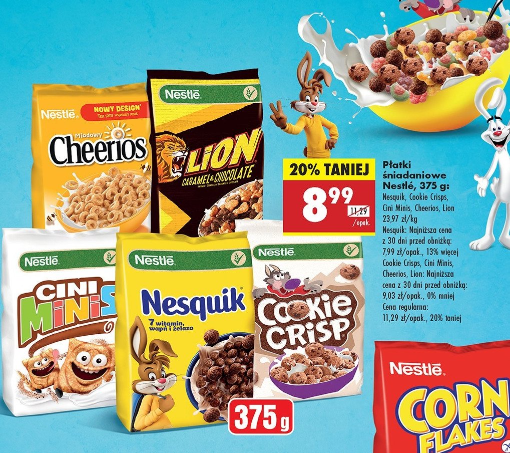 Płatki śniadaniowe Cheerios promocja w Biedronka