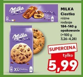 Ciastka z czekoladą Milka cake & choc promocja