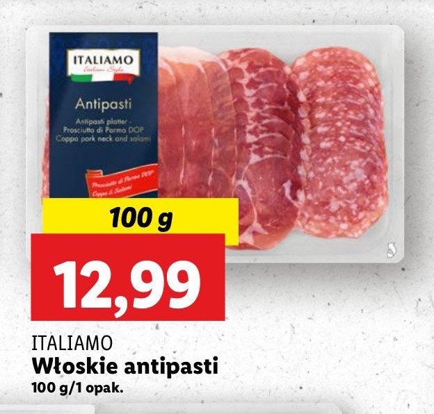 Antipasti italian Italiamo promocja