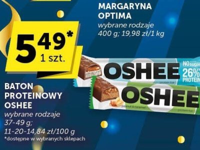 Baton proteinowy Oshee promocja w Groszek