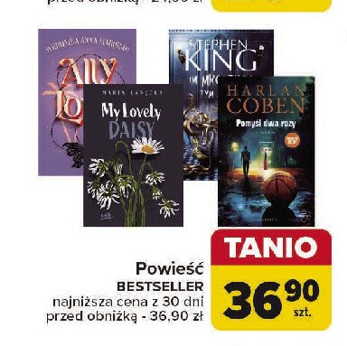 Stephen king "im mroczniej, tym lepiej" promocja w Carrefour