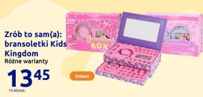Zrób to sam(a): bransoletki Kids Kingdom Różne warianty promocja w Action