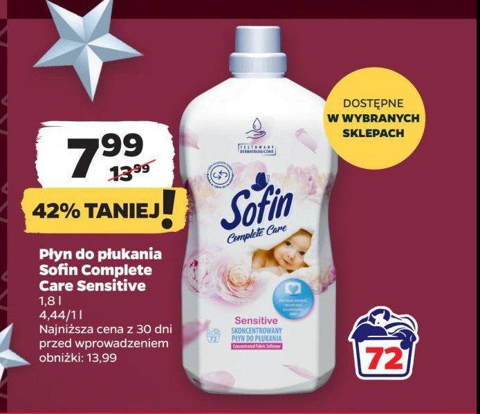 Płyn do płukania sensitive SOFIN COMPLETE CARE promocja