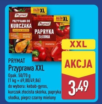 Przyprawa XXL pieprz czarny mielony promocja w Aldi