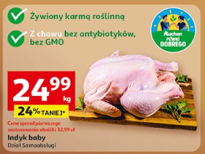 Indyk promocja w Auchan