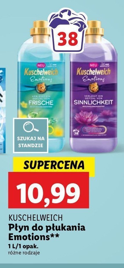 Płyn do płukania frische Kuschelweich promocja