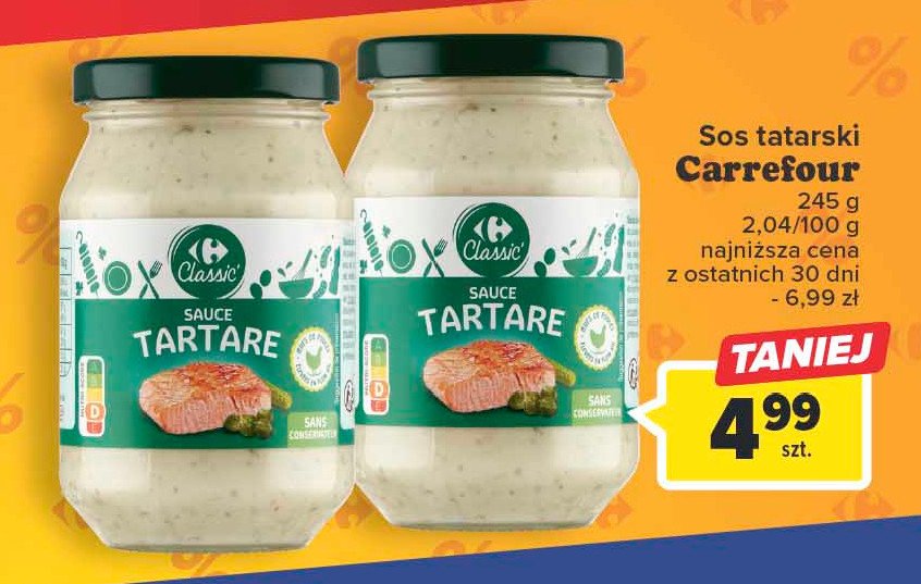 Sos tatarski Carrefour promocja