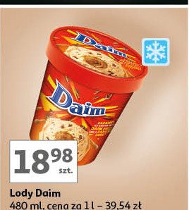 Lody Daim ice cream promocja