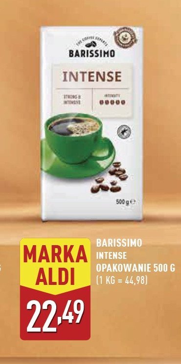 Kawa Barissimo intense promocja