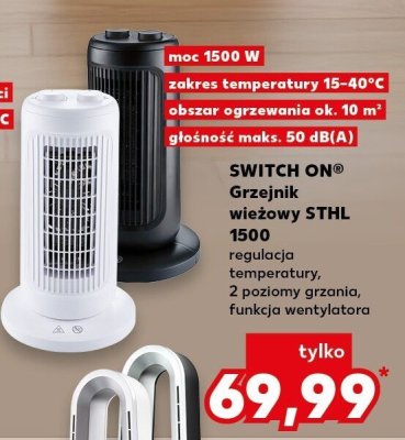 Grzejnik wieżowy STHL 1500 SWITCH ON promocja w Kaufland