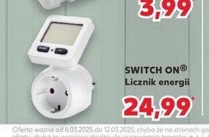 Licznik energii Switch on promocja w Kaufland