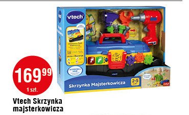 Skrzynka majsterkowicza Vtech promocja w Leclerc