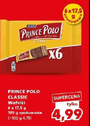 Wafelki Prince polo promocja