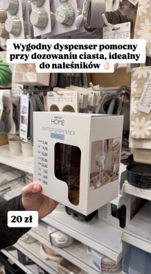 Dyspenser do ciasta Pepco Home Batter Dispenser 900ml promocja w Pepco