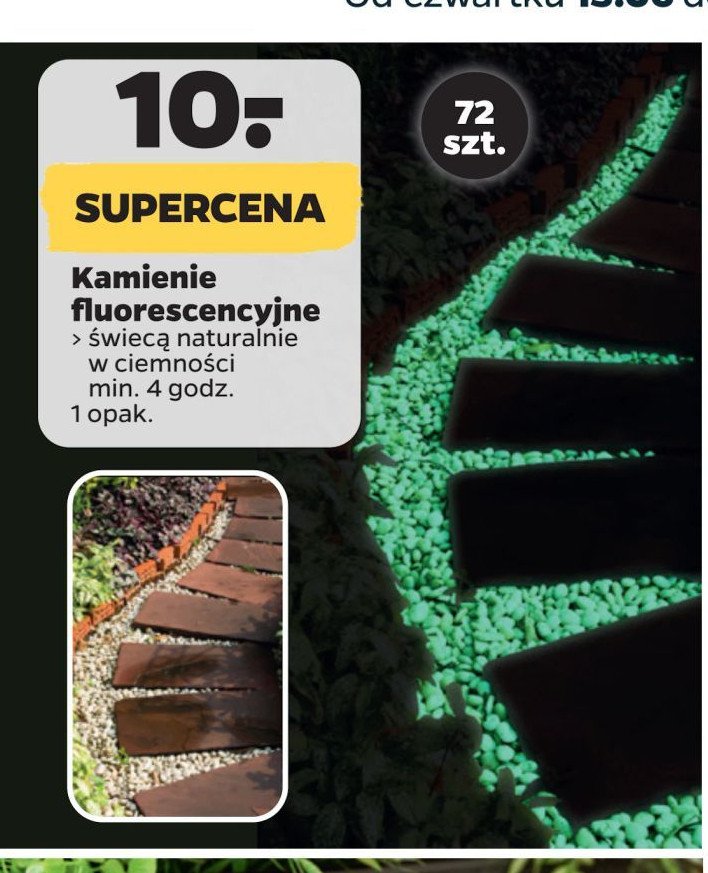 Kamienie fluorescencyjne promocja