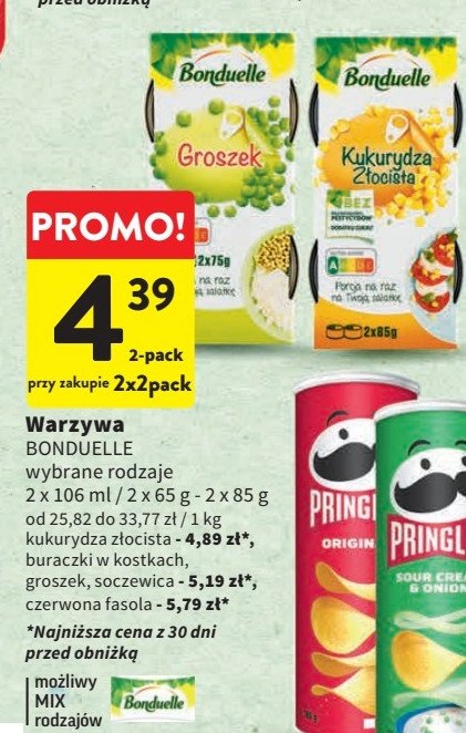 Kukurydza z艂ocista Bonduelle promocja