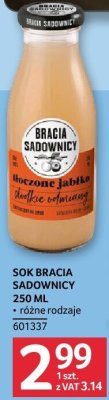 Sok Bracia Sadownicy 250ml promocja w Selgros