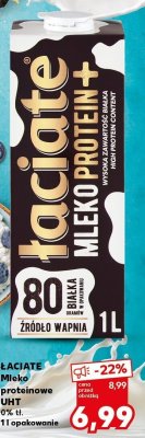 Mleko proteinowe promocja w Kaufland
