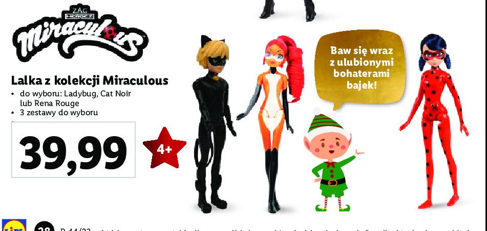 Figurka cat noir Miraculous promocja