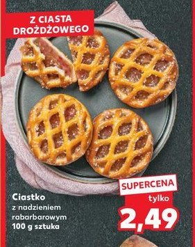 Ciastko z rabarbarem promocja w Kaufland