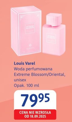 Woda perfumowana Louis Varel Extreme Blossom/Oriental unisex promocja w Drogerie DM