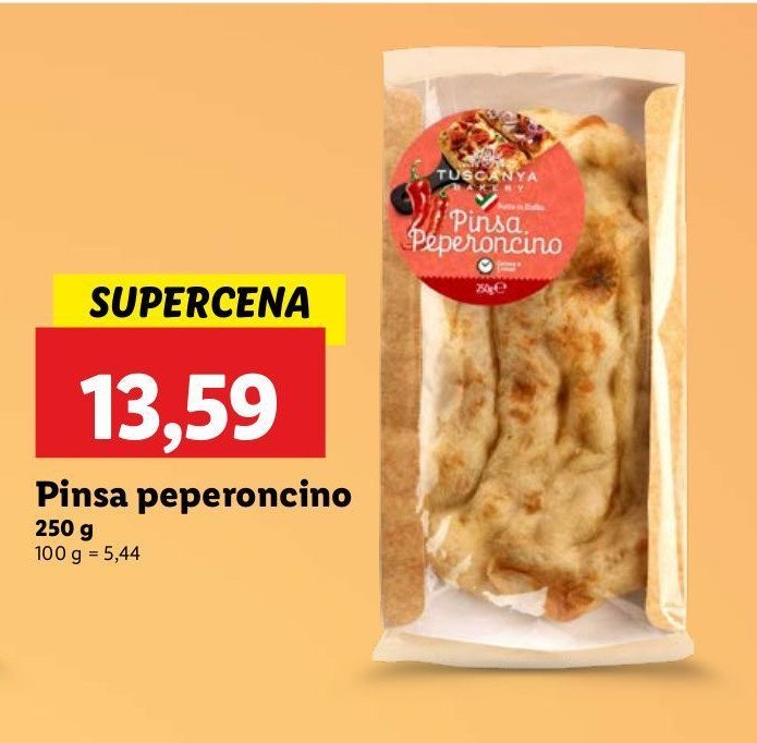 Pinsa peperoncino promocja