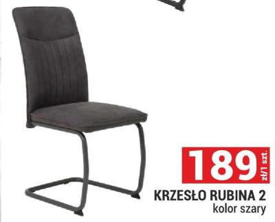 Krzesło RUBINA 2 promocja w Merkury Market