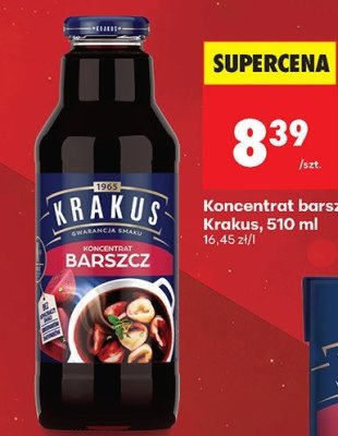 Koncentrat barszczu 510 ml promocja w Biedronka