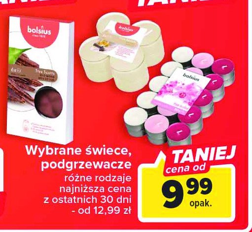 艢wieczki szklane Bolsius promocja