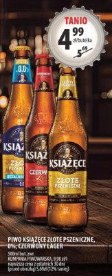 Piwo Książęce złote pszeniczne promocja w Arhelan
