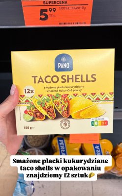Placki kukurydziane Taco Shells, 12 szt. promocja w Biedronka