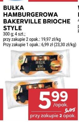 Bułka hamburgerowa Stikerville Brioche Style promocja w Stokrotka