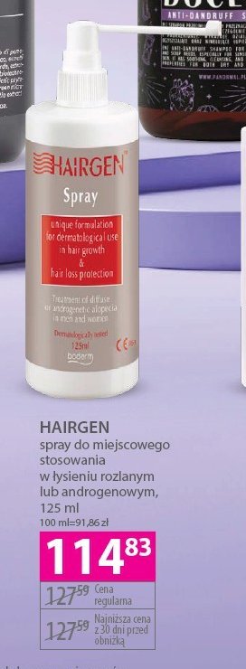 Spray do włosów Hairgen promocja