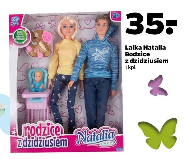 Lalka rodzinna z dzidziusiem Natalia promocja