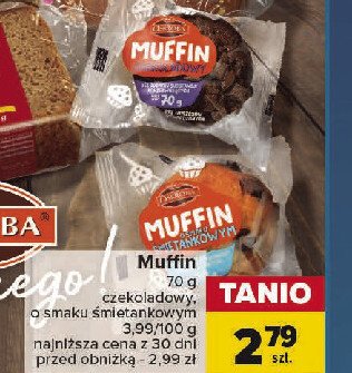 Muffin śmietankowy Oskroba promocja