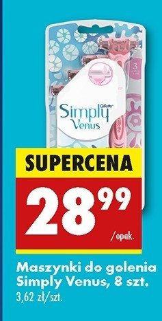 Maszynka do golenia pink Gillette promocja w Biedronka