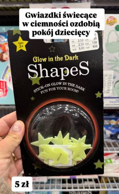 Gwiazdki świecące w ciemności  promocja w Pepco