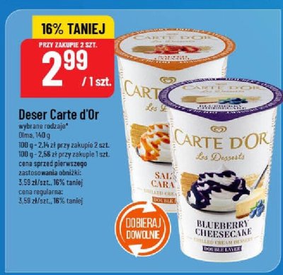 Deser Carte d'Or promocja w POLOmarket