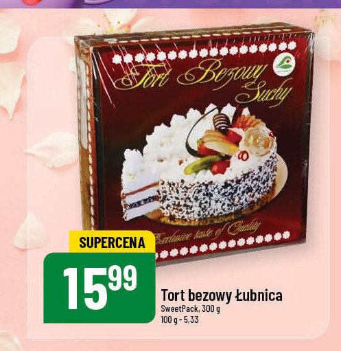Tort bezowy Łubnica promocja w POLOmarket