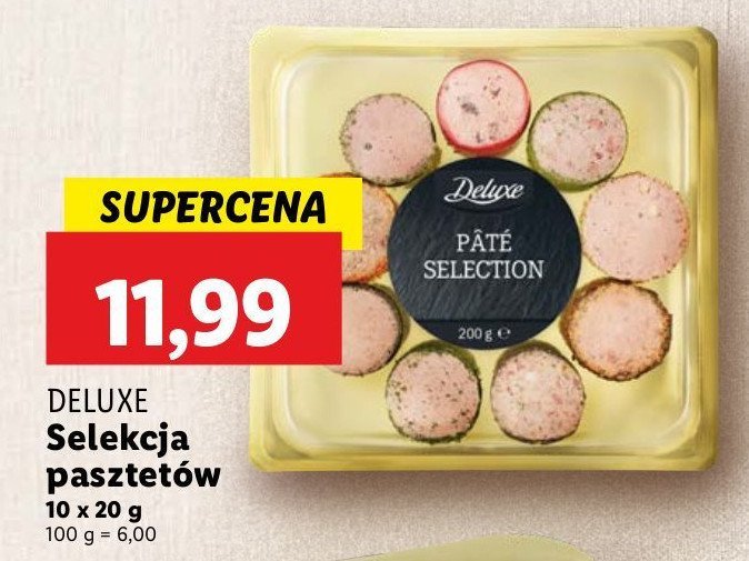 Selekcja pasztetów Deluxe promocja