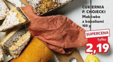 Mak贸wka z bakaliami Chojecki promocja