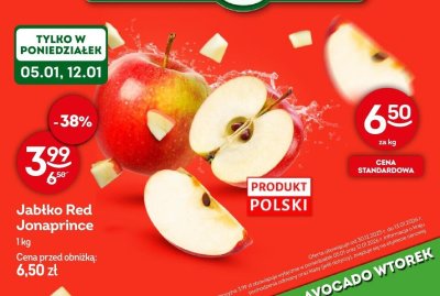 Jabłko promocja w Żabka