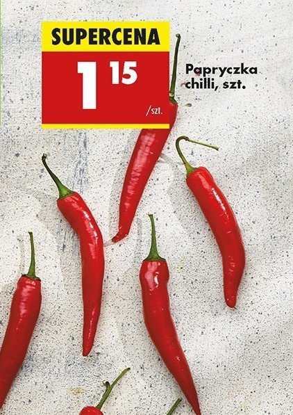 Papryczka chilli promocja
