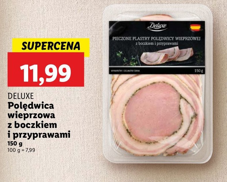 Pol臋dwica wieprzowa pieczona Deluxe promocja
