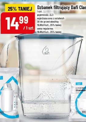 Dzbanek filtrujący Dafi Classic promocja w POLOmarket